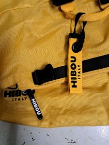 Vintage Hibou Italy Yellow Backpack