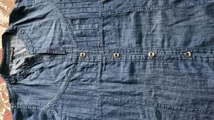 Soft Denim Kurti