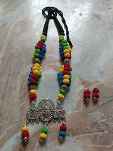 Multi Colour Handmade Jewellery Set