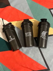 Set of 3 New Shaker Bottles