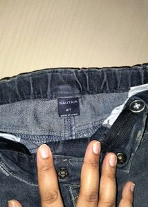 Grey Denim Boys Jeans