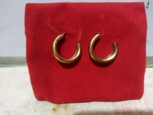 Gold Hoop Earrings