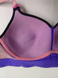 Triumph Women Sports Lightly Padded Bra (Purple)