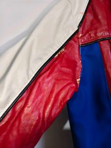 Unique Color Block Jacket Defective piece