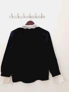 Black Collar Shirt