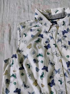 Sleeveless Butterfly Print Top🦋