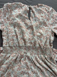 Floral Print Tiered Dress