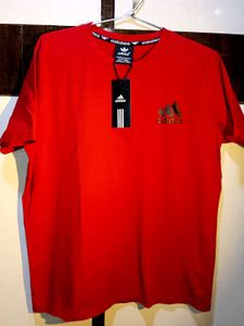 Adidas Red T-Shirt