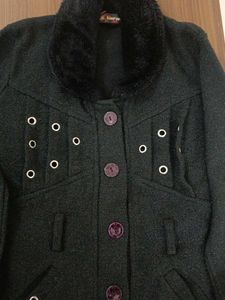 Fur Collar Coat