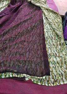 Elegant Printed Saree