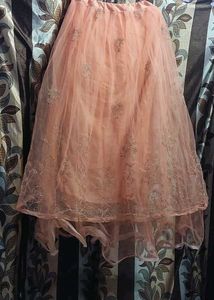 Beutiful Lehenga With Short Kurti And Dupatta New