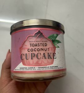 Bath & Body Works Toasted Coconut Cupcake Candle