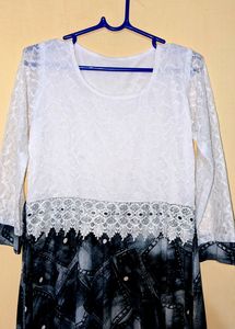 Printed Designer Long Gown