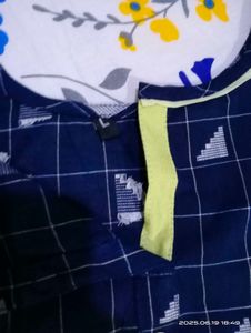 L Size Blue Tunic