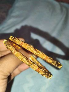 Gold Plated Bangles