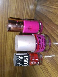 3 Set Of Nailpolish