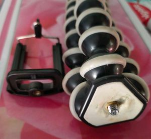 Mini Flexible TRIPOD FOR MOBILE & CAMERA LESS USED