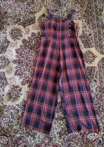 🌞 Trendy Checkered Jumpsuit