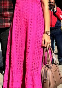 Pink Long Gown