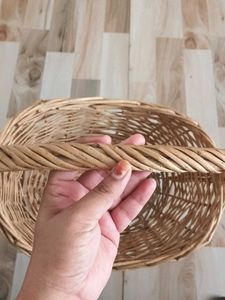 Handwoven Wicker Basket