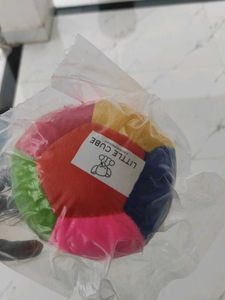 Little Cube Soft Rattle Ball Toy for Toddlers