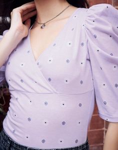 Cute Lilac Top