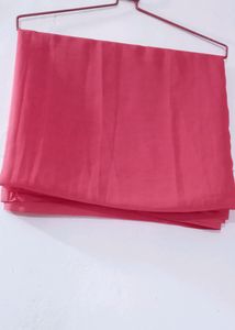 Plain Orange Red Blouse Piece With Lining 💫