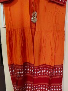 Pink &amp; Orange Indian Dress