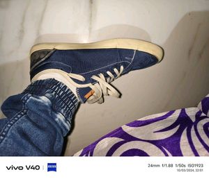 Mast &amp; Harbour Blue Sneaker