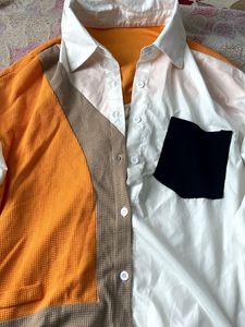 Color Block Shirt 👕 Comfort &amp; style 💯