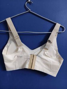 Comfy Beige Wireless Gather Bra
