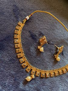 Necklace Set Golden