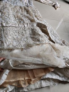 Heavy Cutdana Work Gown