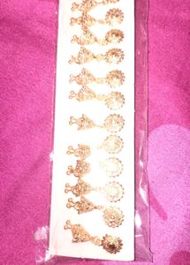 Mini Golden Jhumka(3 Pair/6 Piss)🌹