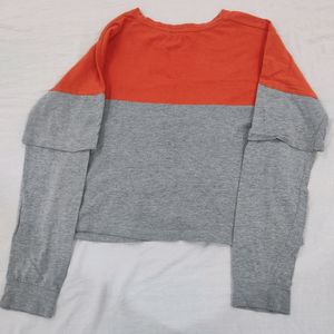 Crop Full Sleeve Tshirt