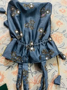 Floral Pouches With Potli Tipy Clothes Bag 2 Combo