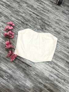 Authentic White Corset Top