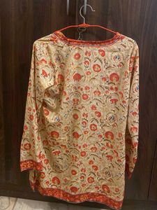 Biba Floral Print Kurta