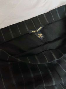 Striped Black Pants