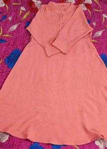Peach Kurta