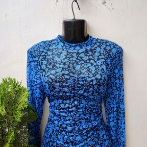 Primark Beautiful Blue Dress