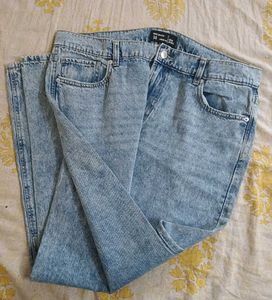 Blue Washed Pants