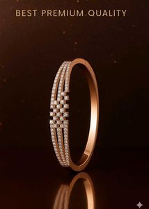premium Quality anti tarnish kada for women