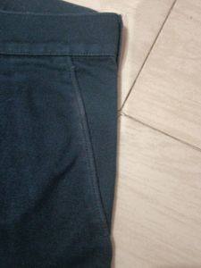 Cotton Trouser Size 34 Cross Pocket Used 3-4 Times Looks Like New . Brand Burnt Umber