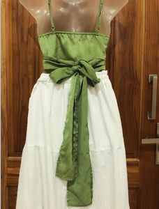 Fairycore Green Crop Top
