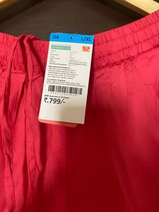 Rangmanch Coral Red Palazzo (L-XL)