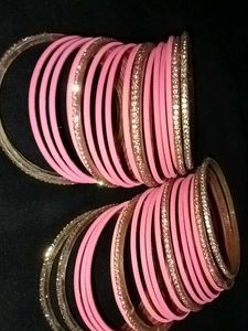 Pink Bangle Set