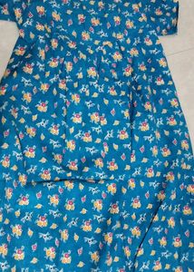 Blue Colour Maxi