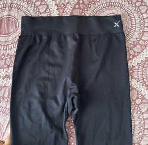 Hrx Women Stretchable Black Tights