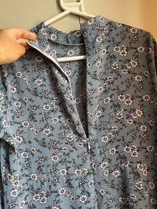 Korean Floral Dress